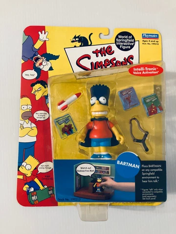 The Simpsons Toy Figure by Playmates - Bartman - Series 5 Cover