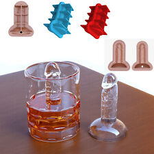 Funny Silicone Ice Cube-Tray With Lid Fill & Release Ice Maker ice lattice-Mold