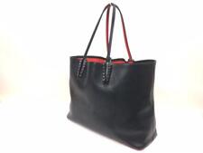 Christian Louboutin Cabata Tote Leather Black Good Condition for Present JAPAN