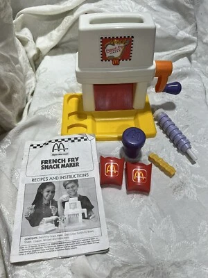 1993 Mattel McDonald's Happy Meal Magic French Fry закуска Maker винтажный - Изображение 1 из 4