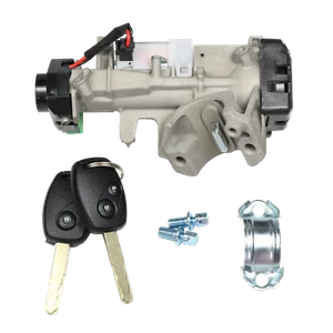 With 2 Key Ignition Switch Cylinder Lock Trans Kit For 2006-2011 Honda Civic - Picture 1 of 12
