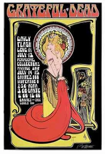 Grateful Dead Poster Dantes Inferno Vancouver 1967 New Hand-Signed A/P Bob Masse - Picture 1 of 6