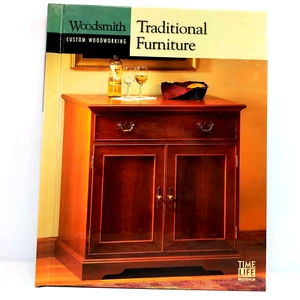 Woodsmith Custom Woodworking Traditional Furniture Time Life Spiral Book 1st Ed - Foto 1 di 10