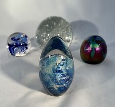 Paperweights signed lot