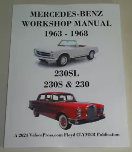 Werkstatthandbuch Mercedes Benz 230 W110 + 230 S W111 + 230 SL R113 Pagode - Bild 1 von 5