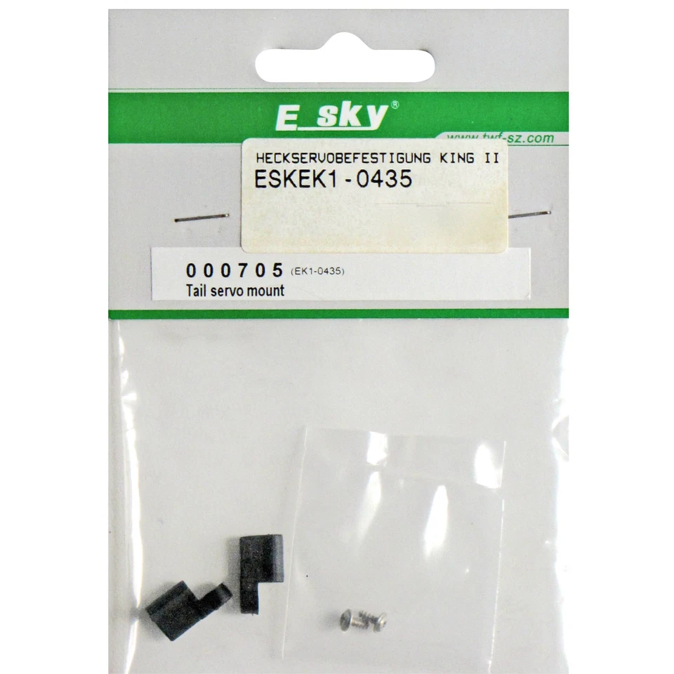 Ersatzteil Heckservohalter Honey Bee King 2 King 3 Esky EK1-0435 | 000705 890065 - Bild 1 von 1