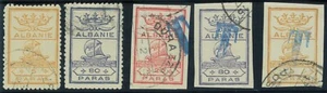 P3983 D - ALBANIA, SELLOS LOCALES NUNCA EMITIDOS??? - Imagen 1 de 1