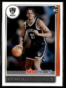 2021-22 Hopps #215 Day'Ron Sharpe RC  BK01R03C - Picture 1 of 2