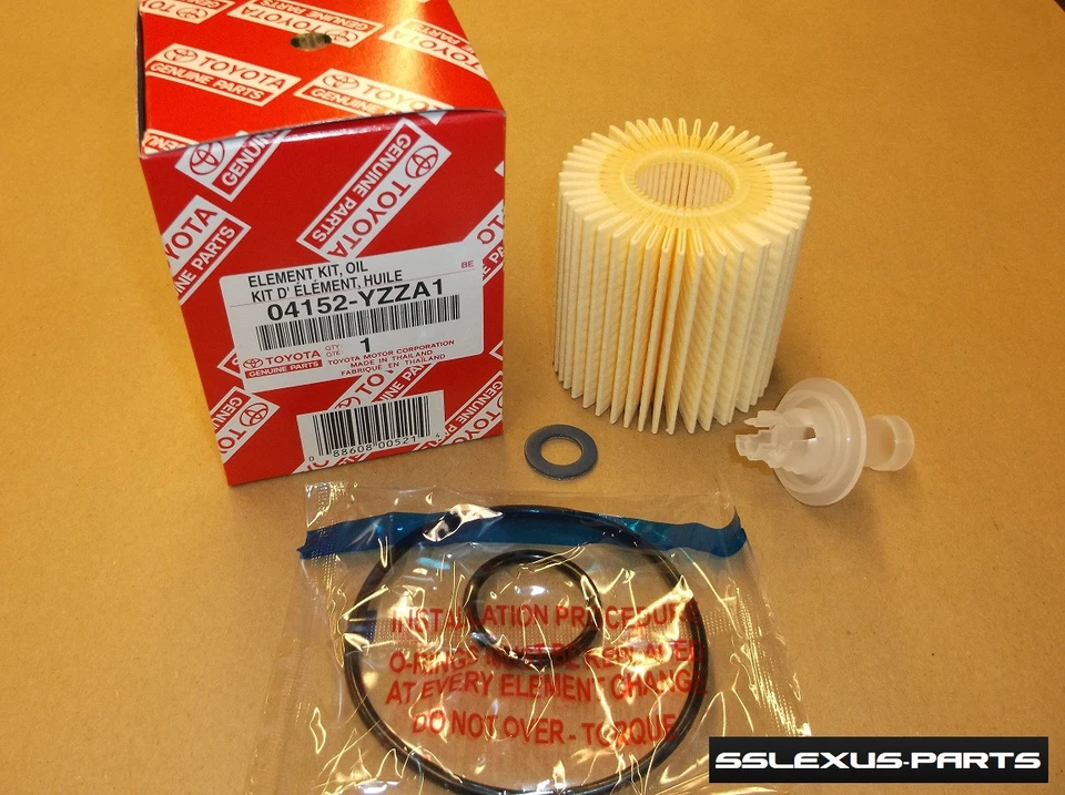 Lexus ES350 ES300H (2007-2018) OEM Genuine OIL FILTER AND GASKET 04152-YZZA1 - Image 1 of 1