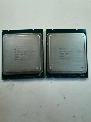 Lote de 2 Intel Xeon E5-2640v2 SR19Z 2.0GHz 20MB 7.2 GT/s 8 núcleos 95W FCLGA2011 Foto 1 de 3