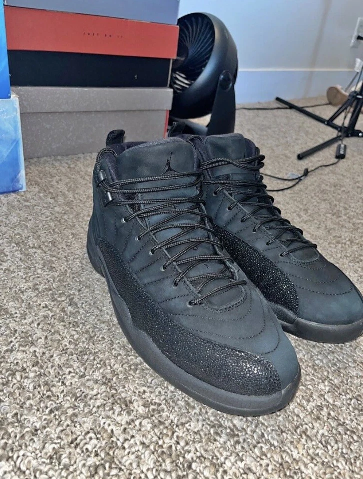 Talla 10.5 - Jordan 12 Retro x OVO Negro 2017 Foto 1 de 1