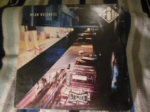The Firm - Mean Business Vinyl LP - 1986 First Press - Atlantic 81628-1-E - Picture 1 of 9