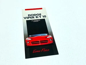 1989 Dodge Viper RT/10 Concept Brochure - Bild 1 von 1