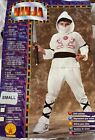 Vintage New Rubie's "Ninja" Child Costume White W/ Red Dragons Size Small (4-6)