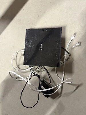 NETGEAR AC1600 Wifi Cable Modem Router C6250 - Black (C6250-100NAS) - Image 1 of 2