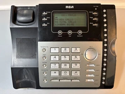 RCA Executive Series 4-Line Corded Office Phone Model 25424RE1-A READ - Image 1 of 4