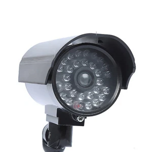 Fake Dummy Camera Bullet Shaped Waterproof Security CCTV Surveillance Camera - Picture 1 of 13