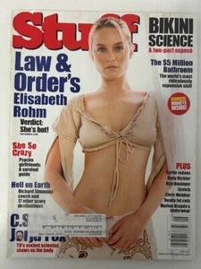 Stuff Magazine #31 June 2002 Elisabeth Rohm Kim Basinger - FREE Shipping - Picture 1 of 2