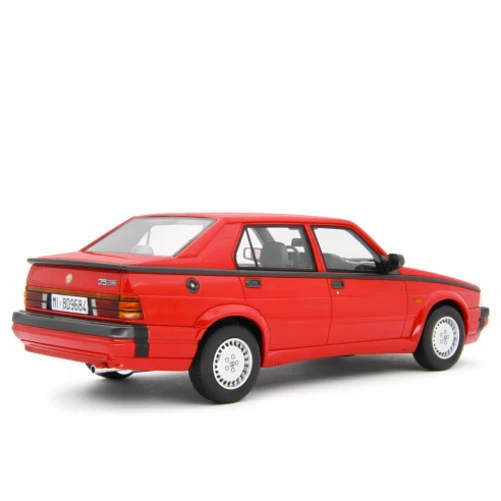 Laudoracing LM087D Alfa 75 1.8i Turbo America 1986 1:18 Modellino Auto - Rossa