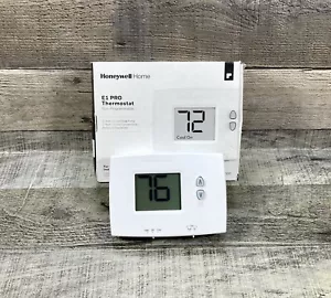 Honeywell TH1110E1000 E1 Pro nicht programmierbarer Thermostat (1H/1C) - Bild 1 von 10