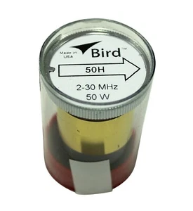 Elemento medidor Bird 43 50H 2-30 MHz 50 vatios - Nuevo - Imagen 1 de 3