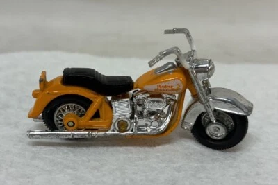 Harley Davidson 50 diecast metal motocicleta naranja/cromo 1980 Matchbox vintage Foto 1 de 4