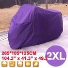Motorcycle Cover Purple XXL  Bike Outdoor  Dust UV Protector