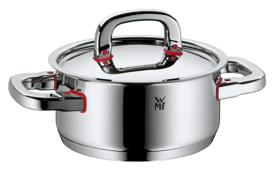 WMF Premium One Bratentopf Kochtopf Bräter mit Deckel Cromargan Edelstahl 16 cm - Bild 1 von 1