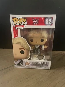 Funko Pop WWE  #82 RIC FLAIR Diamond Collection Mint With Pop Protector OFFICIAL - Picture 1 of 5