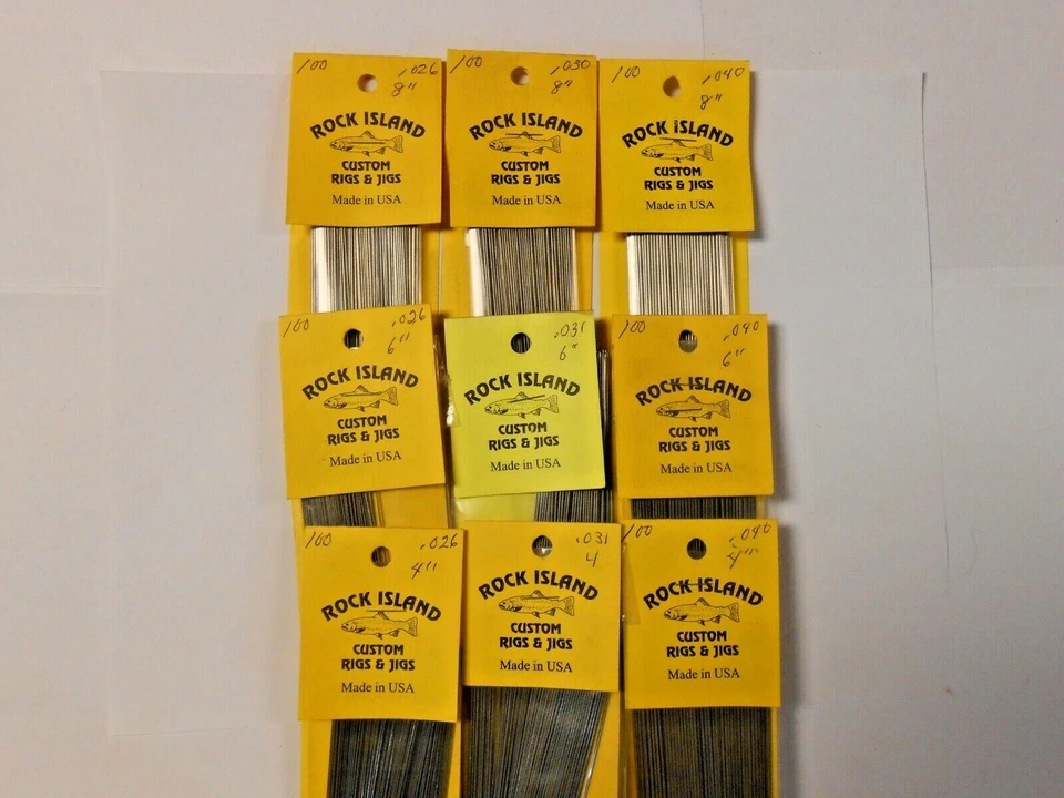 Rock Island Sports Straight SS Wire Shafts 25 - 100 ct