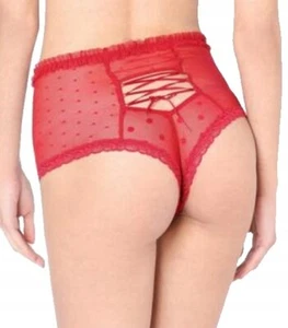 NEW Intimissimi J'adore Sensual High-waisted French Knickers Red Size S - Picture 1 of 2