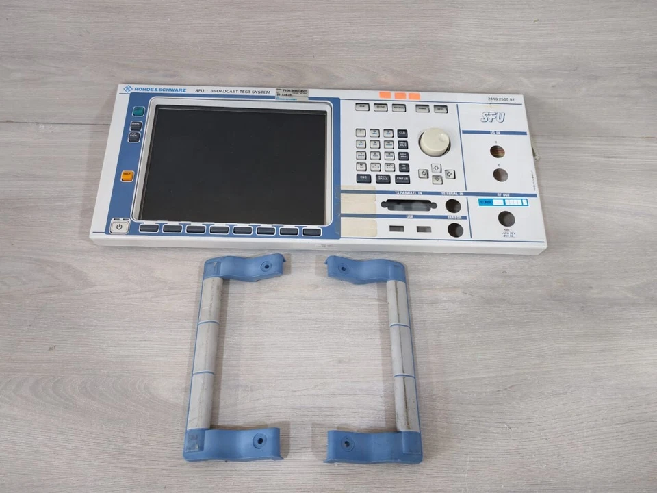 ROHDE & SCHWARZ NL10276BC16-01 SCREEN DISPLAY W/ SFU 2110.2500.02 FRONT PANEL - Image 1 of 4