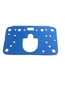 Holley/Mopar Blue Non Stick Metering Block Gasket 4160 Series, 585 CFM With VS. - Picture 1 of 1