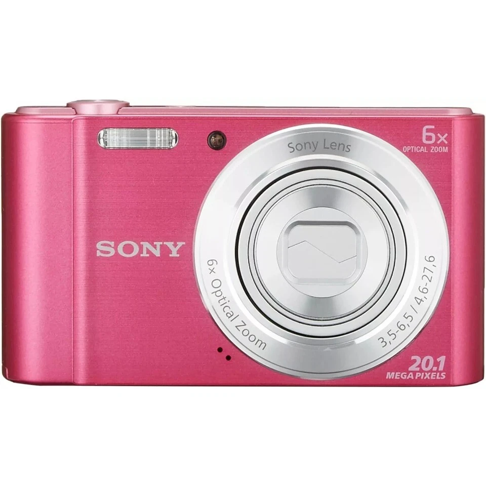 Sony Cyber-shot DSC-W810 20.1MP 6X Compact Digital Camera Pink 85% New - Image 1 of 4