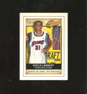 sheila lambert 2002 wnba rookie, baylor,chief sealth hs seattle wa, charlotte stin - Bild 1 von 1