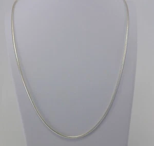 Damen  Schlangenkette - 925er Silber / 80 cm - Picture 1 of 1