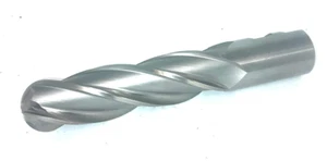 1-1/4" Ball Nose End Mill, 5" Flute, 1-1/4" Shank, 6-7/8" OAL, HSS (UE-10-F-2) - Picture 1 of 1