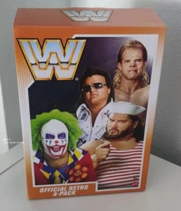 wwe retro wave 3 Mattel Official wwe retro pack. Tugboat, Doink, Lex Luger - Imagen 1 de 2
