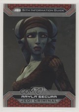 2015 Topps Star Wars Chrome Perspectives: Jedi vs Sith Aayla Secura #7-S 0w8