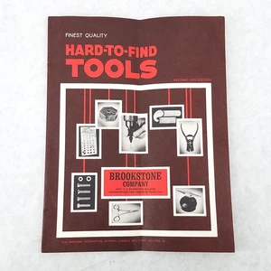 Brookstone Company "Hard to Find Tools" Illustrated Catalog Magazine - 1970 - Picture 1 of 8