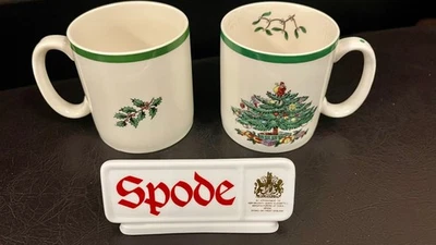 Lovely Spode "Christmas Tree" Earthenware Mug Made in England - Image 1 of 4