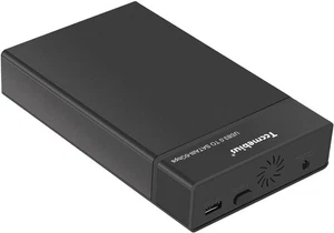 Tccmebius TCC-S863-UK USB 3.0 to SATA External Hard Drive Enclosure Case for 2.5 - Afbeelding 1 van 7