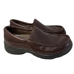 Dansko Wayne Loafers Clogs Shoes Men's Size 44 / 10.5-11 US Brown Leather - Picture 1 of 10