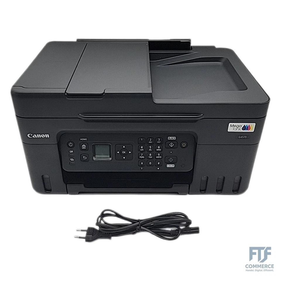 Canon PIXMA G4570 Serie – All-in-One MegaTank Drucker, Kopierer, Scanner und Fax - Bild 1 von 4