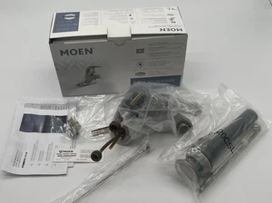 MOEN WSL84502SRN Adler 4 pulgadas Grifo de baño resistente a manchas de níquel cepillado - Imagen 1 de 2