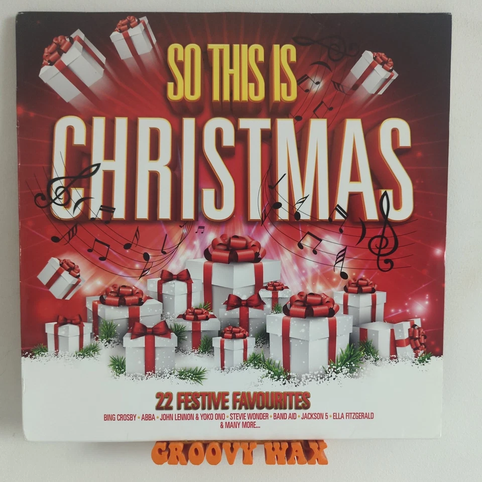 Various - So This Is Christmas - Vinyl Compilation 2LP - Near Mint - Image 1 of 4