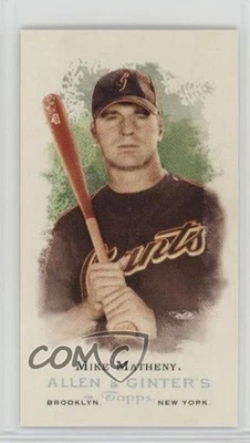 2006 Topps Allen & Ginter's Mini Ginter Back Mike Matheny Michael #85 - Image 1 of 2