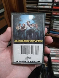 Charlie Daniels Band Full Moon (Cassette, 1980 CBS) Tested - Foto 1 di 6