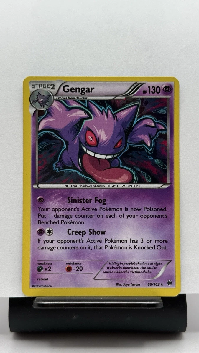 Gengar Pokémon TCG Breakthrough Rare Individual Collectible Card