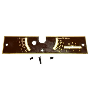 VTG Singer 401A Sewing Machine Stitch Selector Face Plate Cover 172134 Part - Picture 1 of 2